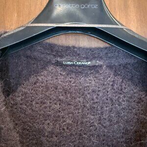 Ribbed Alpaca Blend Luisa Cerano Sweater